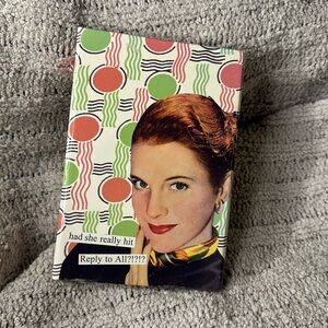 Anne Taintor Vintage Magnetic Office Set- Notepad & 4 types of Sticky Notes-Cute